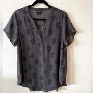 Torrid Sugar Skull Blouse